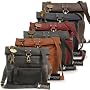 Catwalk Collection Leather Dispatch Bag