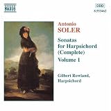 ｜Antonio Soler: Sonatas for Harpsichord (Complete), Vol. 1