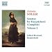 Antonio-Soler-Soler - Harpsichord Sonatas, Vol. 1 cd cover