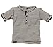 Wonderboy, French Stripe Short Sleeve Henley (c) ~ 2T