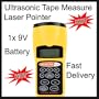Ultrasonic Distance Measurer Equipped with Laser Pointer