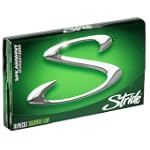 Stride Sugarfree Gum, Spearmint, 14-Count Packs (Pack of 12)