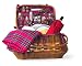 Picnic Time Highlander Basket for 4