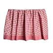 Tadpoles Basics Red Gingham Crib Skirt