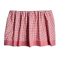 Tadpoles Basics Red Gingham Crib Skirt