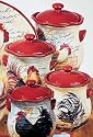 Le Rooster Canister Set 7177