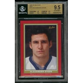 2005 06 Upper Deck BeeHive Alexander Steen Toronto Maple Leafs Hockey Rookie Card #112... by Upper Deck