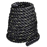 40Ft 1.5" Poly Dacron Workout Training Undulation Rope Battle Fitness Exercise