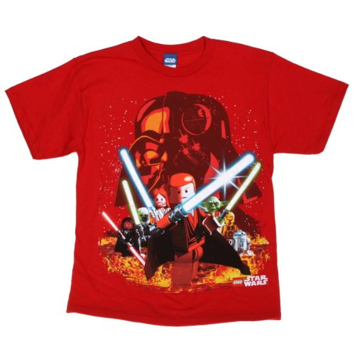 Lego Star Wars Fire Lake Boys Glow in the Dark Shirt