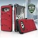 Samsung Galaxy Note 7 Case, Zizo Bolt Cover with [.33m 9H Tempered Glass Screen Protector] Included [Military Grade] Armor Case Kickstand Holster Belt