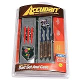 Accudart Eagle Soft Tip Copper Dart Set and Case