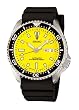 Seiko Diver Steel Yellow Mens Watch SKXA35