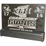 Caseworks New York Giants Super Bowl XLII Champions Edge Light Display
