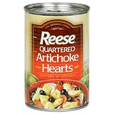 Reese Quartered Artichoke Hearts, 14-Ounce Cans (Pack of 12)