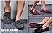 HAPPYSHOP(TM) Men's Genuine Leather Lace-up Moccasin Loafers Driving Shoes Comfort Slip-on Penny Loafers