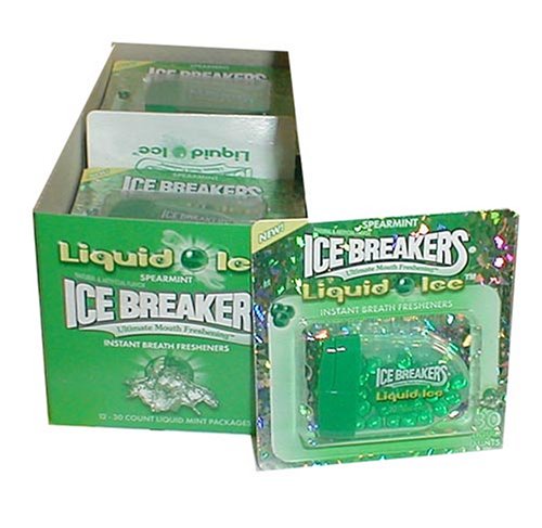 Icebreakers Liquid Ice Spearmint 12 30-count packs by Herseys