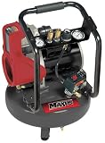 Maxus EX8011 14 Amp 1-4/5 Horsepower 4 Gallon Oil-Free Pancake Compressor
