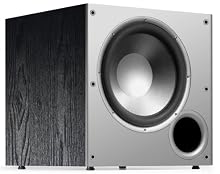 Polk Audio PSW10 10-Inch Monitor Series Powered Subwoofer Single Black 