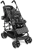 Kinderwagon Hop Tandem Umbrella Stroller - Black v2