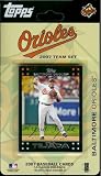 2007 Topps Baltimore Orioles Limited Edition Baseball Cards Team Set (Set of 14 includes Miguel Tejada, Ramon Hernandez, Jay Gibbons, Aubrey Huff, Kris Benson, Jay Payton, Chris Ray, Melvin Mora, Corey Patterson, Daniel Cabrera, Adam Loewen, Brian Roberts, Erik Bedard, and Nick Markakis)