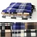 Urban Boundaries Men's & Women's Plaid Acrylic Scarf (Measures 10" x 50")