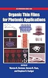 Organic thin films for photonic applications