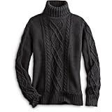Fisherman Cable-Knit Turtleneck