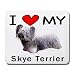 I Love My Skye Terrier Mouse Pad