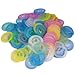 Yellow Mountain Imports Wright Patterson Standard Pastel Mahjong Scoring Coins - Set of 141