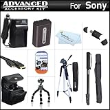 Advanced Accessory Kit For Sony Cyber-Shot DSC-HX100V Digital Camera Includ ....
