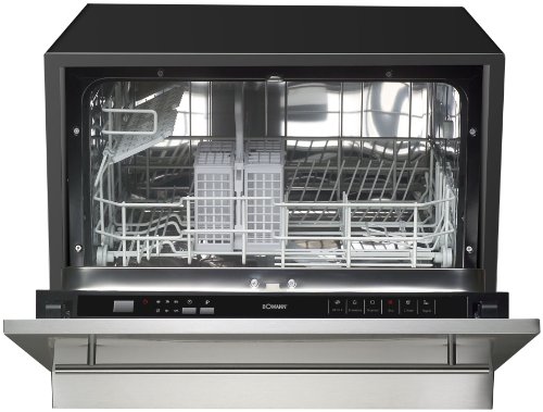 Bomann TSGE 706 Tischgeschirrsp&uuml;ler / A+ A / 6 MGD / 55 db / Edelstahloptik