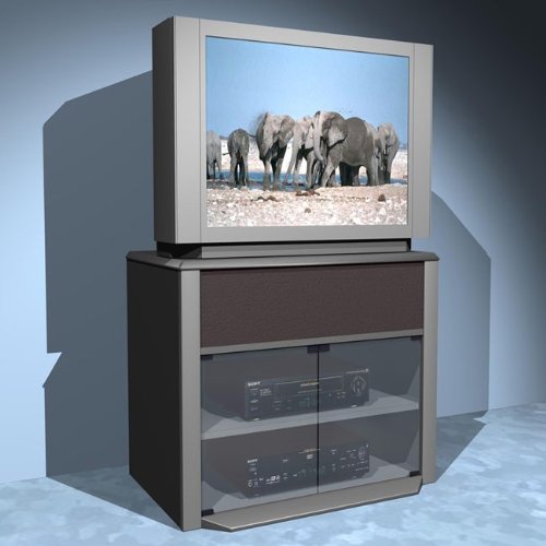 ELITE EL-503 Hi-Boy TV Stand & Mini A/V Center