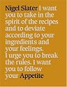Appetite: So What Do You Want to Eat Today?