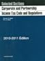Selected Sections: Corporate and Partnership Income Tax Code and Regulations, 2010-2011