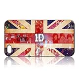 ONE Direction Hard Case Skin for Iphone 4 4s Iphone4 At&t Sprint Verizon Retail Packing.