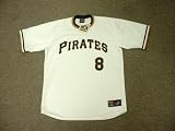 WILLIE STARGELL Pittsburgh Pirates 1971 Majestic Cooperstown Throwback Home Baseball Jersey, 2XL