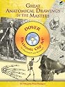 Great Anatomical Drawings by the Masters CD-ROM and Book (Dover Electronic Clip Art)