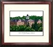 Indiana University of Pennsylvania Alumnus Alumnus 14x18 Mahogany Framed Collegiate Lithograph