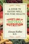 Hoffer's Laws of Natural Nutrition