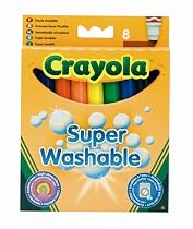 Crayola Super Washable Pens (8 Pack)