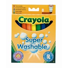 Crayola Super Washable Pens (8 Pack)