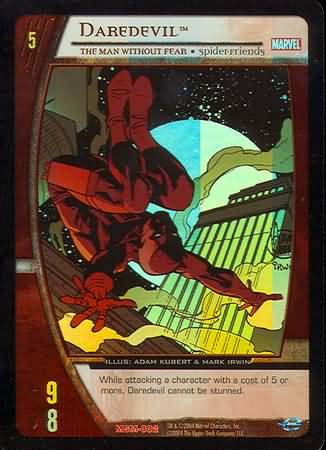  DareDevil / Single Vs System Promo Card in a Protective Deck Sleeve!