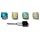 Jooltool 3M 5 Piece Deluxe Microfinishing Diamond Band Kit Assembled with 1/8" Mandrel, 1/2" Diameter x 1/2" Length, Microns 74, 45, 30, 20