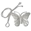 Valentines Gift Silver Pendant Chain 2 inches (spndt012)