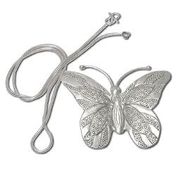 Valentines Gift Silver Pendant Chain 2 inches (spndt012)