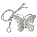 Silver Pendents and Chain for Girls 2 inches - Online Jewelry Store (spndt012)