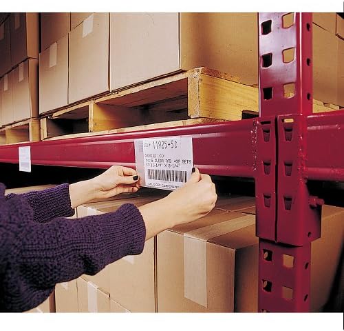 SuperScan SS-58 Label Holders, Self-Adhesive, 5" x 8"