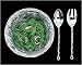Arthur Court Magnolia 3-Piece Salad Serving Set