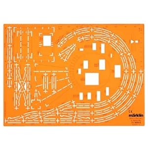 Märklin 2415 – Zeichenschablone C-Gleis