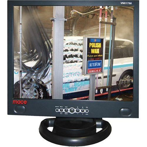 Mace Security Products MSP 17DRW 17 LCD Monitor 4 Channel Advanced Digital Video Recorder Combination w CD Writer & 4 Cameras